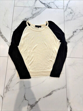 rag & bone Color Block Crew Neck Sweater Like New